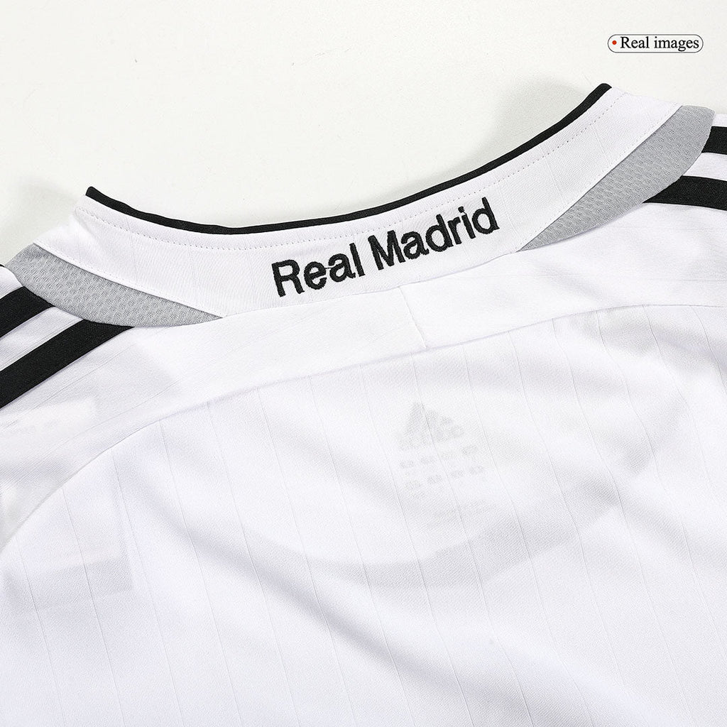 SERGIO RAMOS #4 Retro Real Madrid Jersey Home Soccer Shirt 2006/07