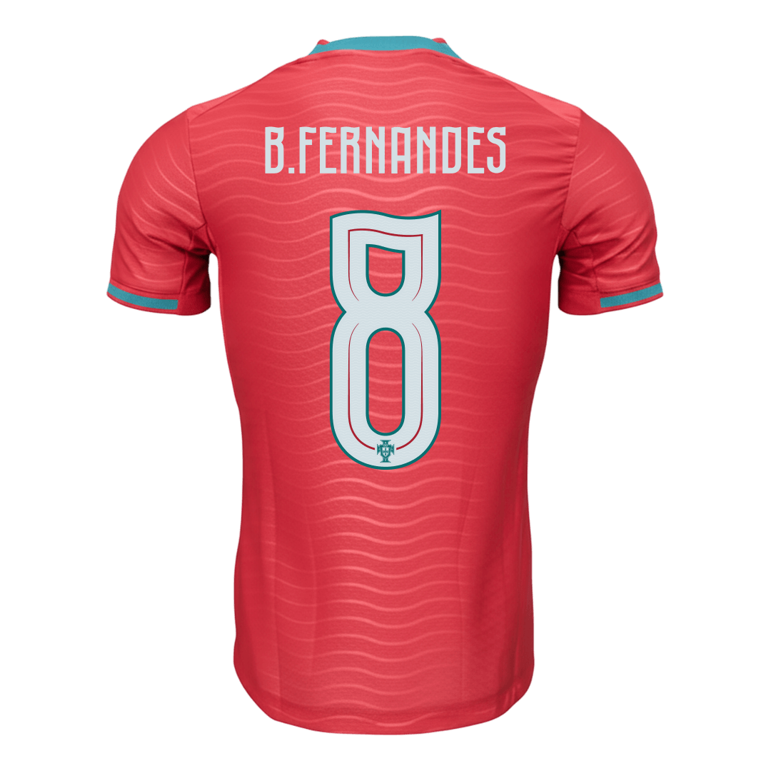 B.FERNANDES #8 Portugal Home Player Version Jersey World Cup 2026