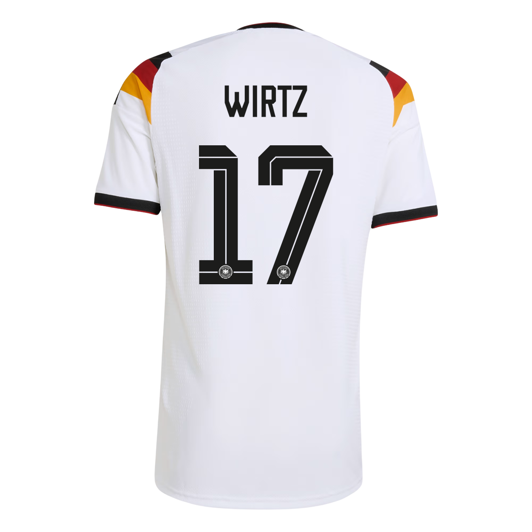 WIRTZ #17 Germany Home Player Version Jersey World Cup 2026