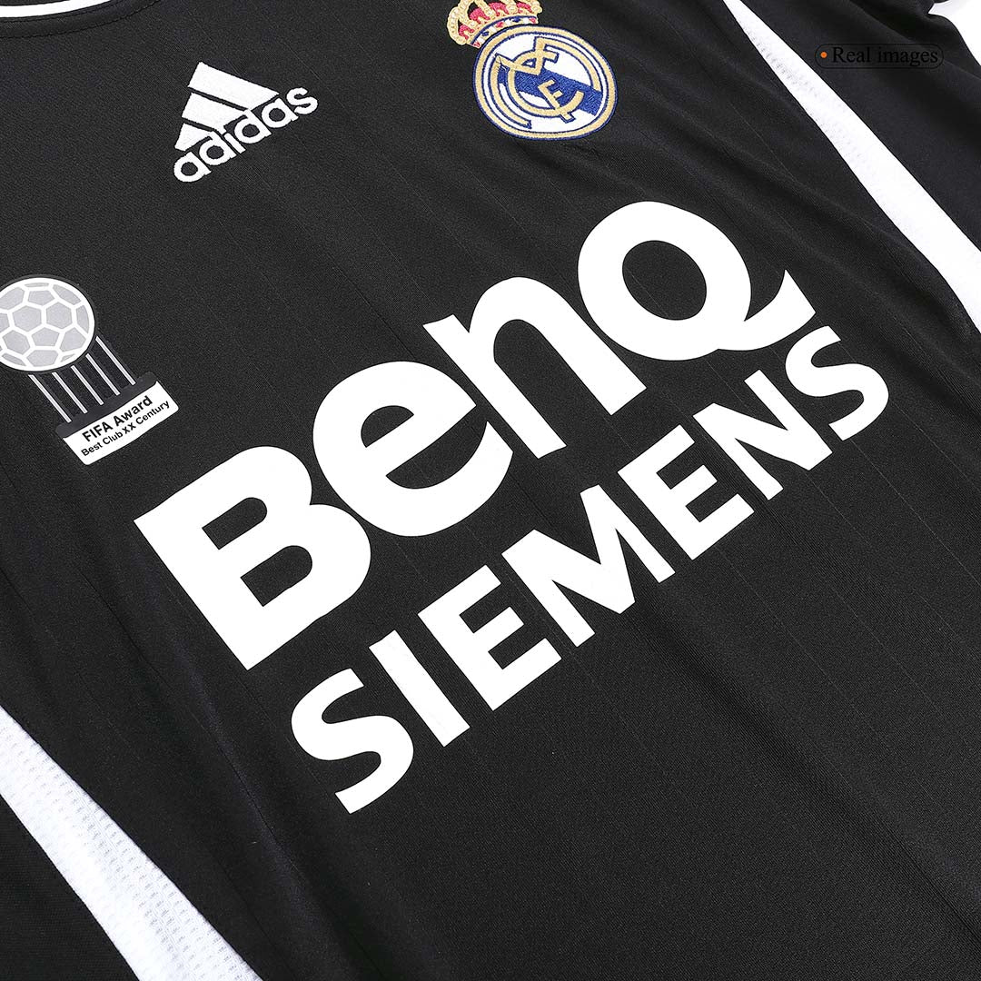 RAUL #7 Real Madrid Retro Jersey Away Soccer Shirt 2006/07