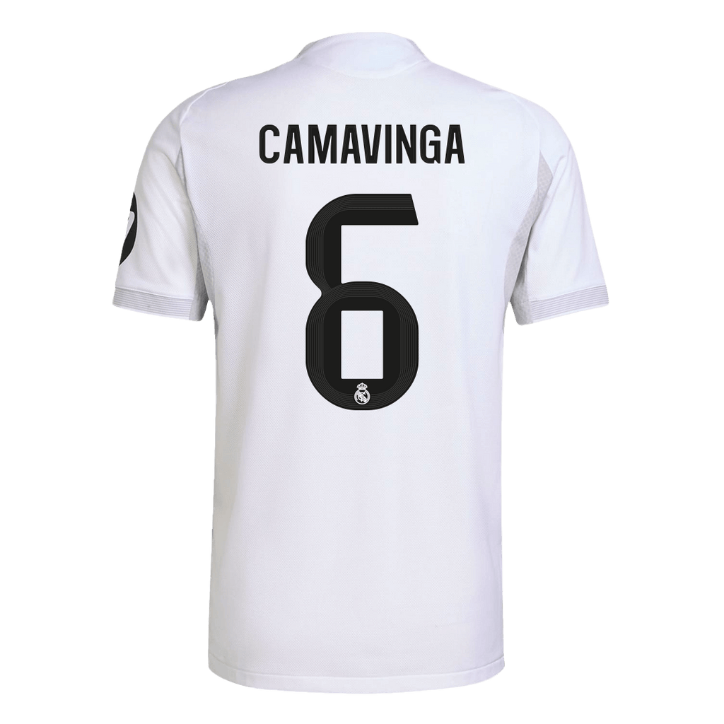 CAMAVINGA #6 Real Madrid Home Authentic Soccer Jersey 2025/26