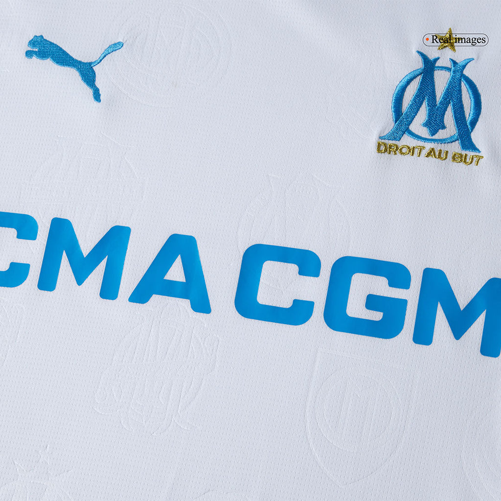 RABIOT #25 Marseille Home Soccer Jersey 2025/26