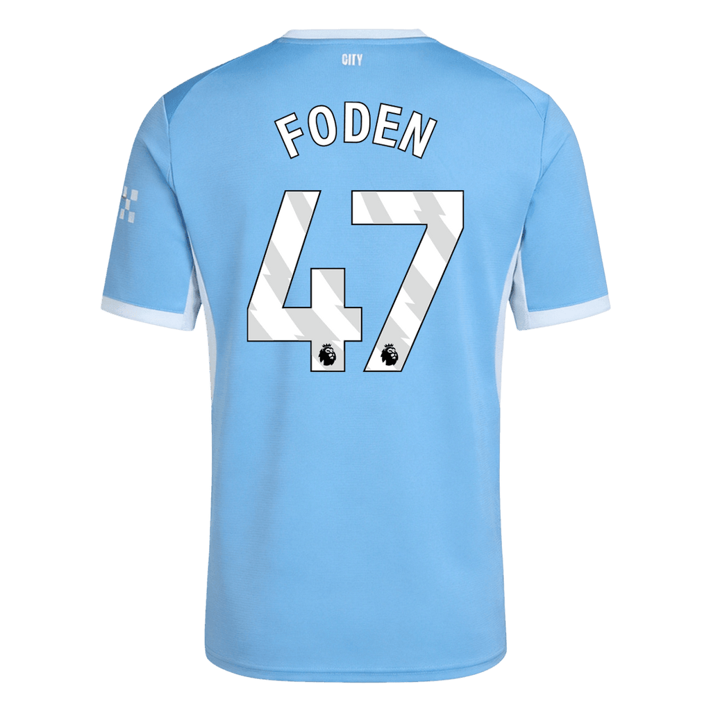 FODEN #47 Manchester City Home Soccer Jersey 2026/27