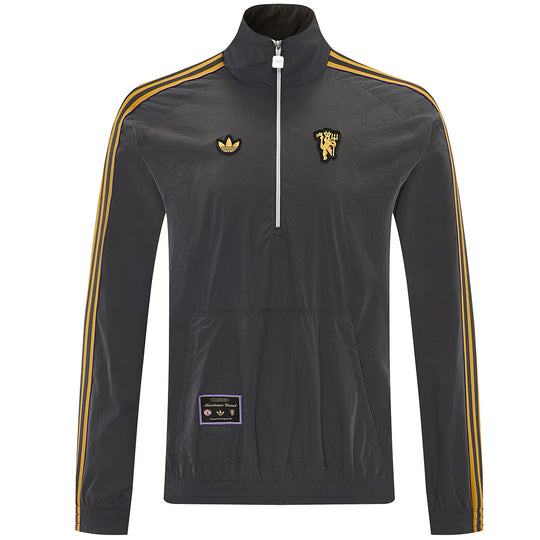 Manchester United 1/2 Zipper Windbreaker Jacket 2026