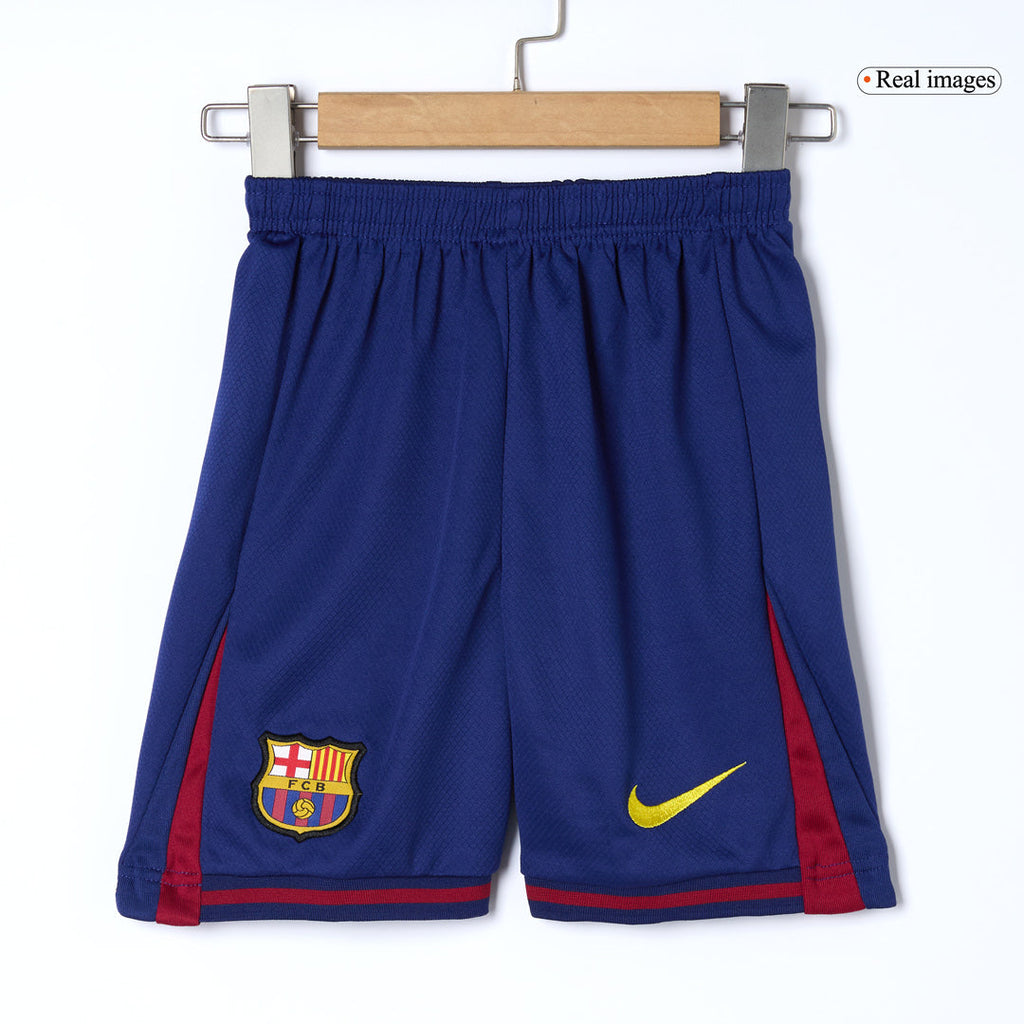 Barcelona Home Kids Soccer Jerseys Full Kit 2025/26