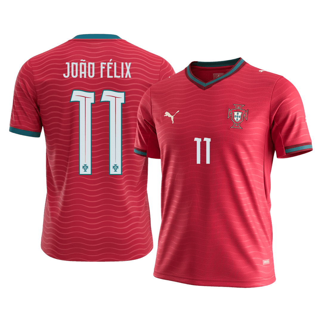 JO?O FéLIX #11 Portugal Home Soccer Jersey 2026