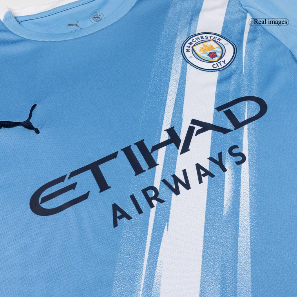 Manchester City Home Free Jersey
