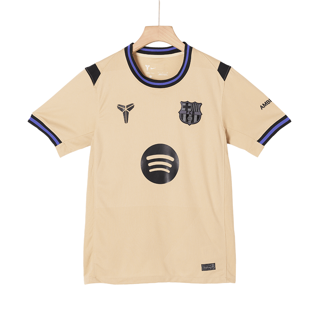 LEWANDOWSKI #9 Barcelona Away Soccer Jersey 2025/26 -UCL