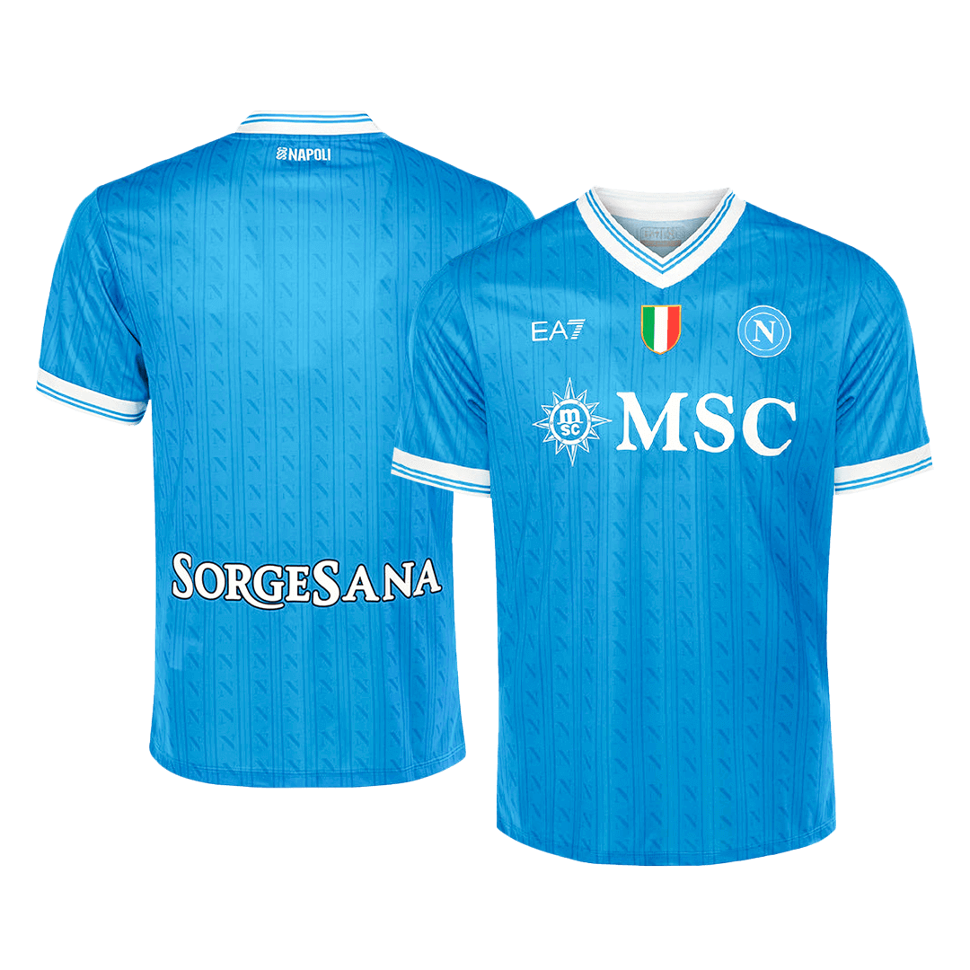Napoli Home Soccer Jersey 2025/26