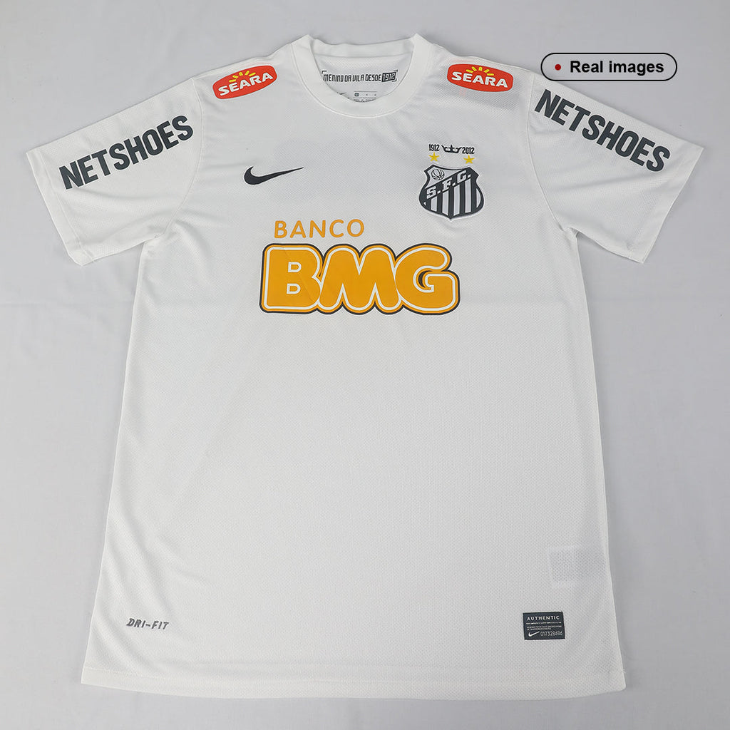 Retro Soccer Jersey Santos FC Home 2011/12