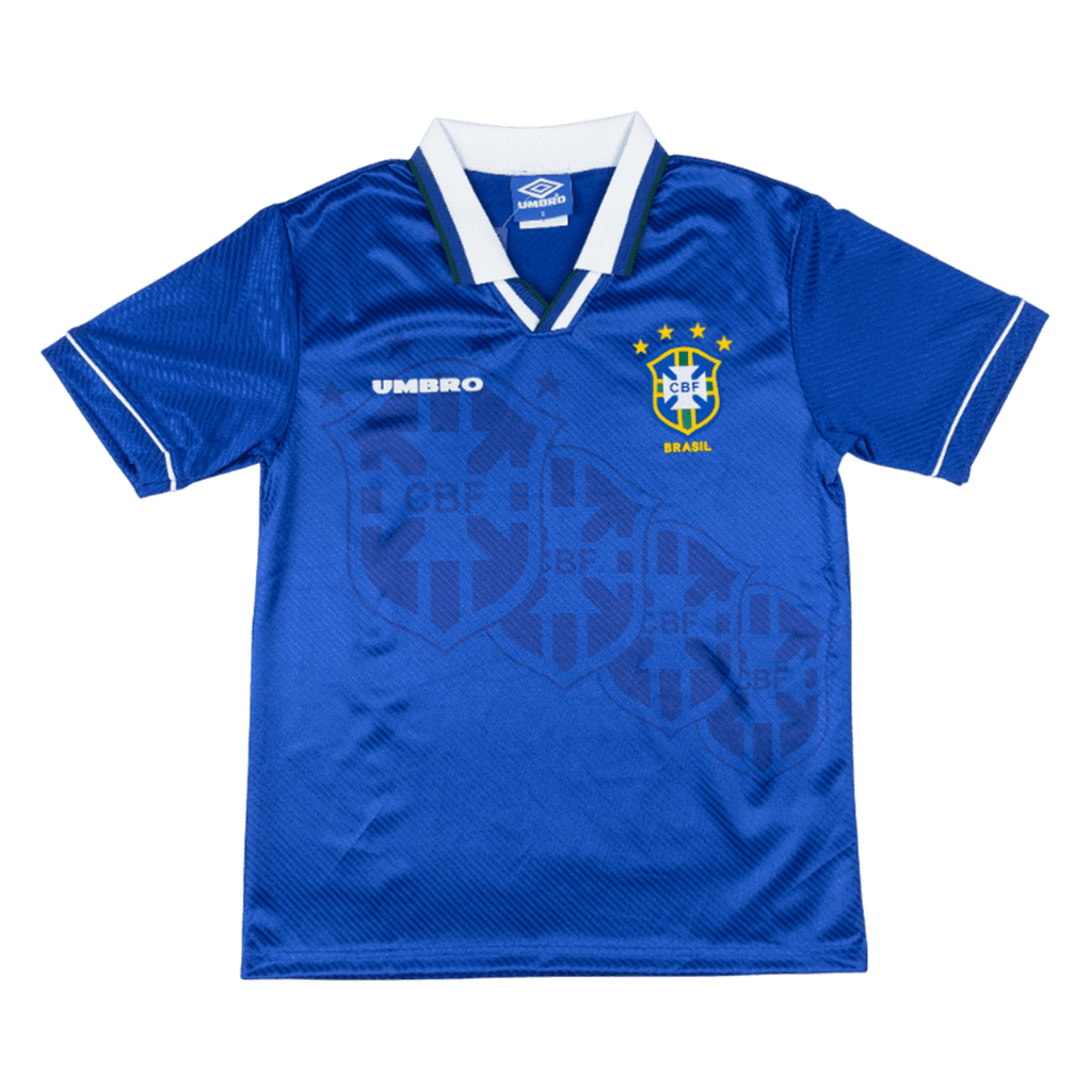 Retro Soccer Jersey Brazil Away 94/96