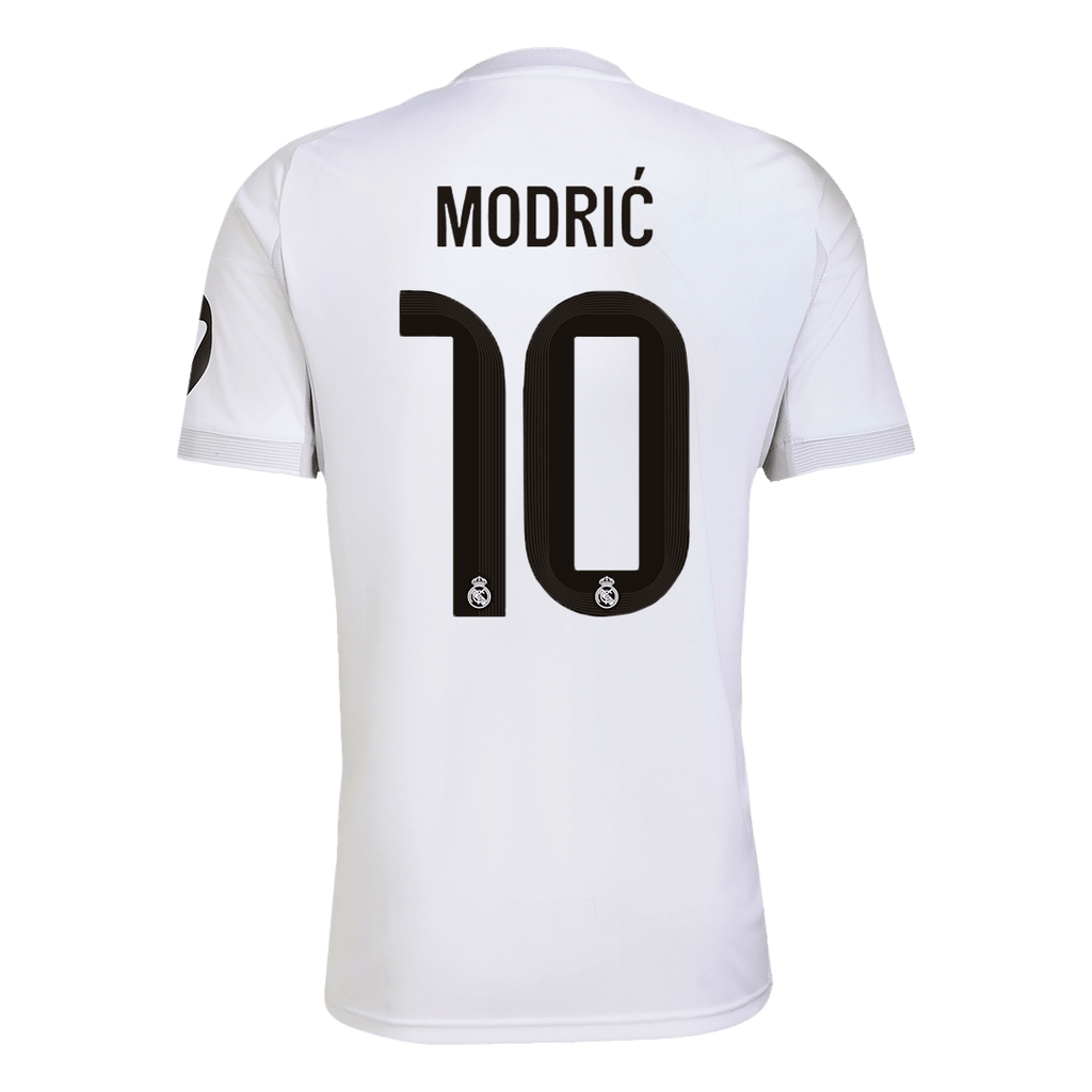 MODRIC #10 Real Madrid Soccer Jersey Home Custom Shirt 2025/26
