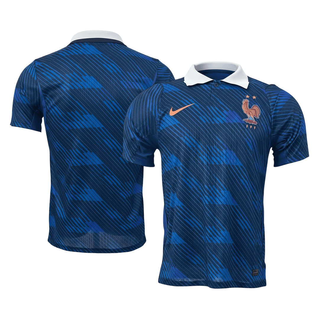 France Home Player Version Soccer Jersey World Cup 2026