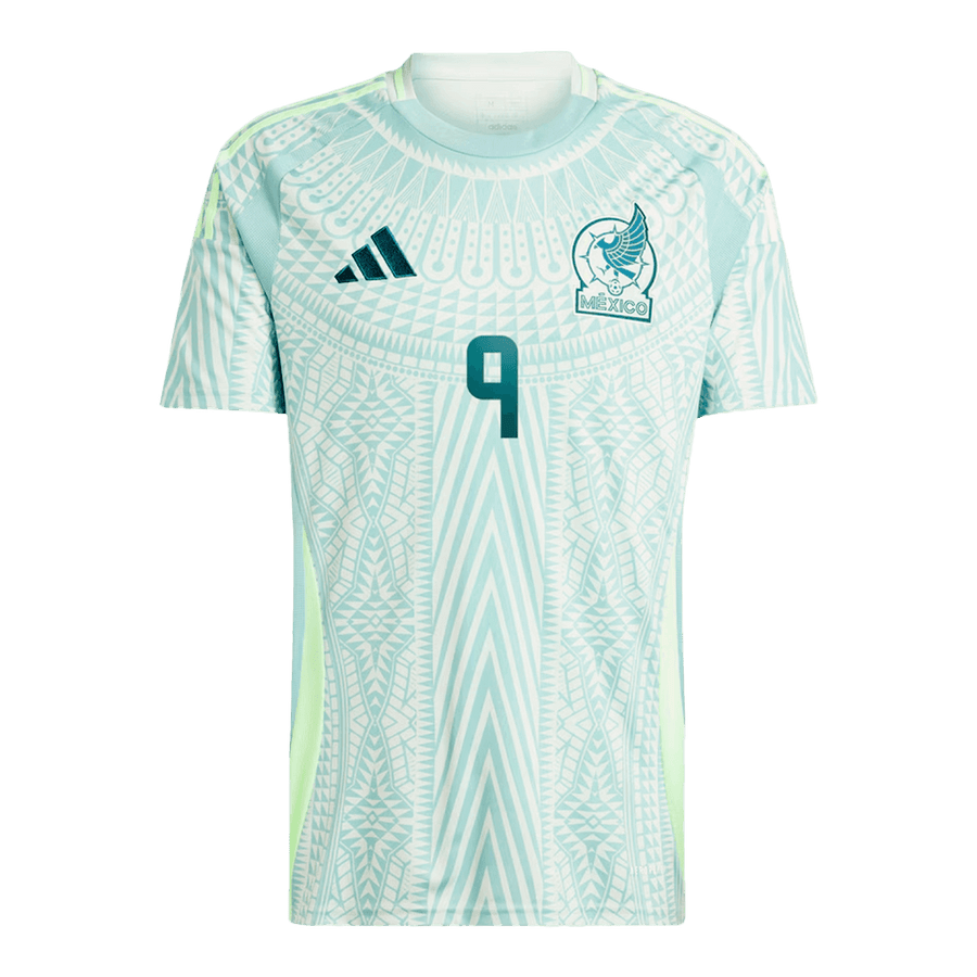 RAUL #9 Mexico Soccer Jersey Away Custom Shirt 2024