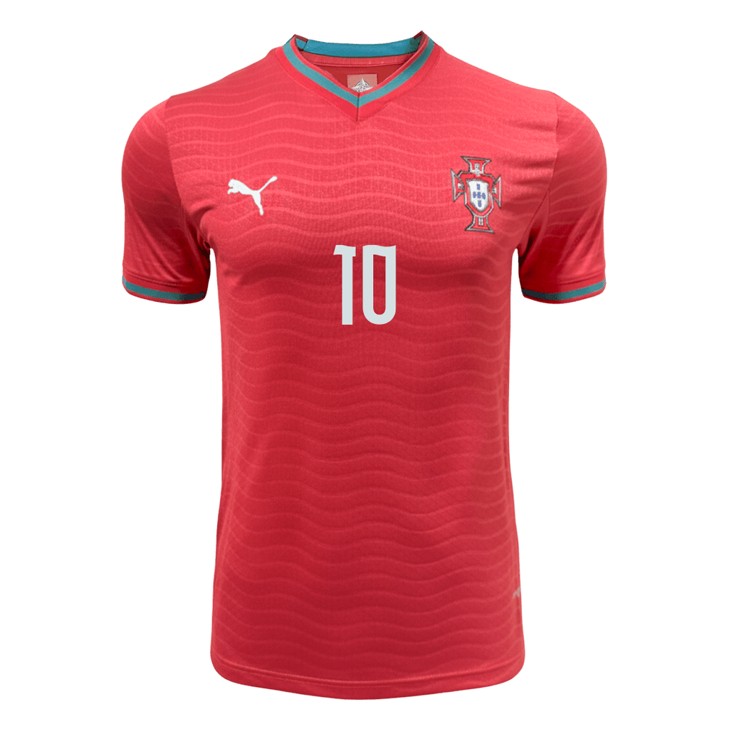 BERNARDO #10 Portugal Home Player Version Jersey World Cup 2026
