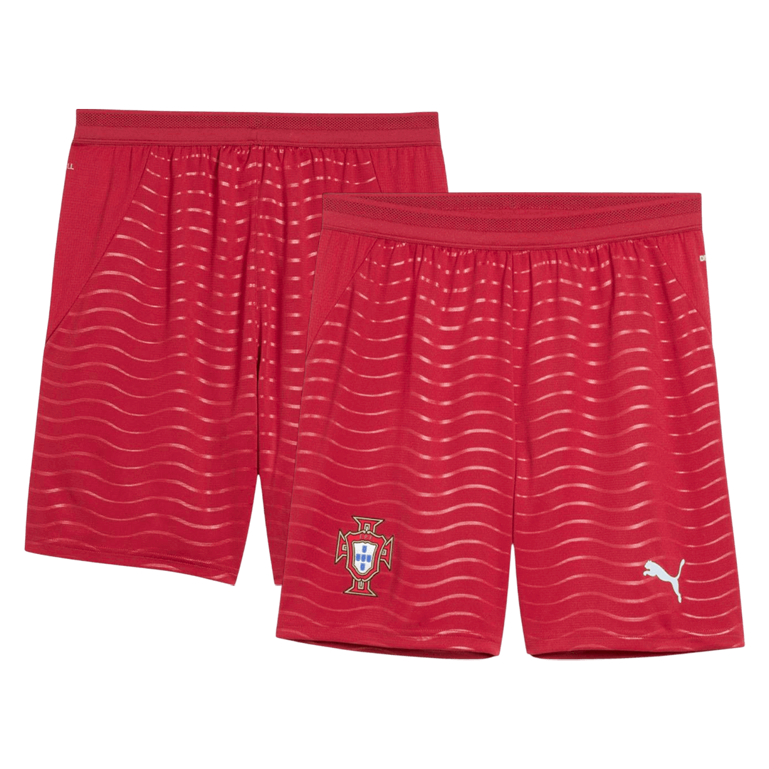 Portugal Home Soccer Shorts 2026