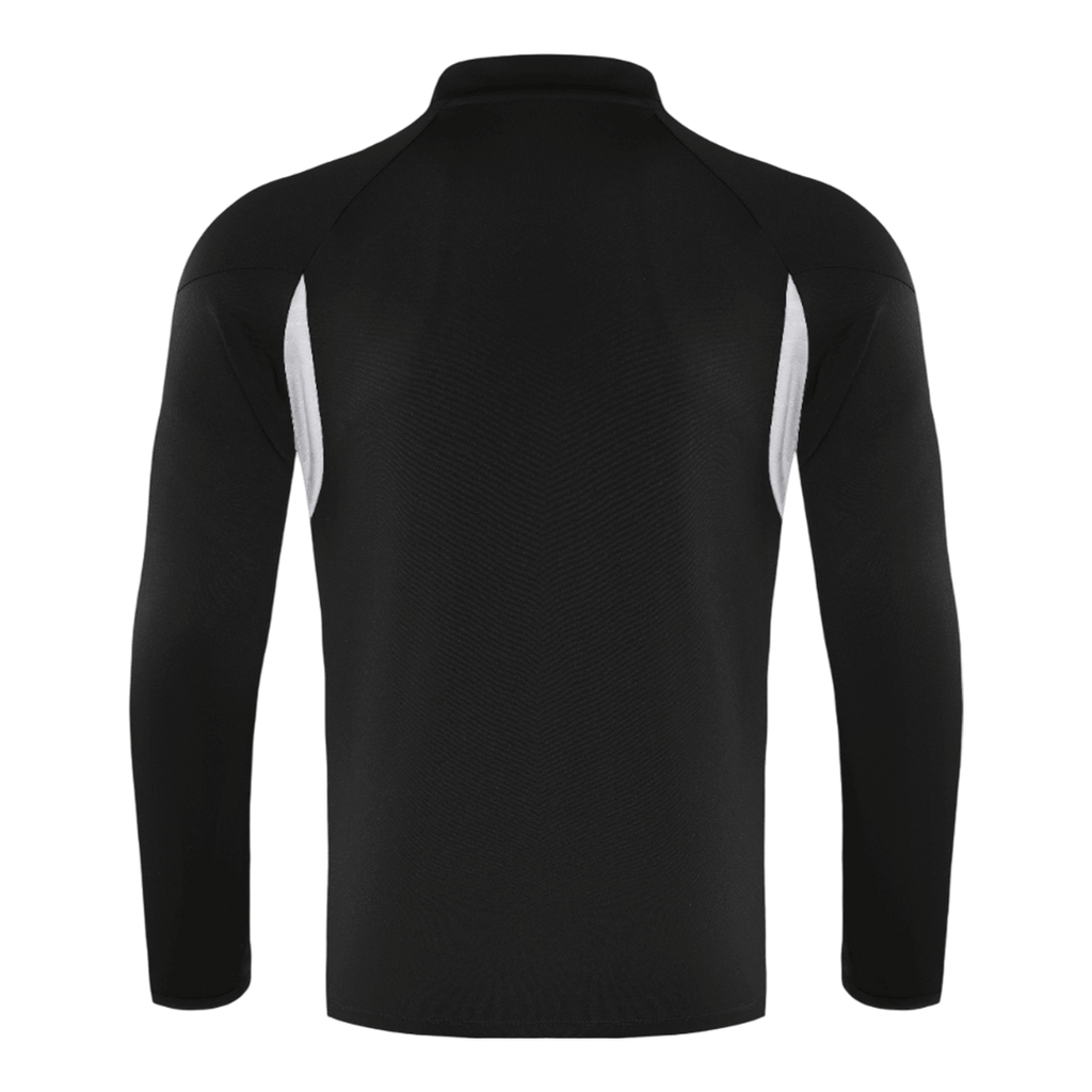 Real Madrid 1/4 Zip Tracksuit 2025/26 Black