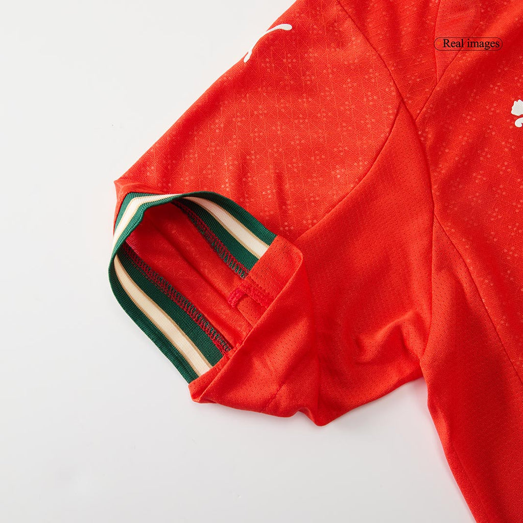 Authentic RONALDO #7 Portugal Home Soccer Jersey 2025 Red