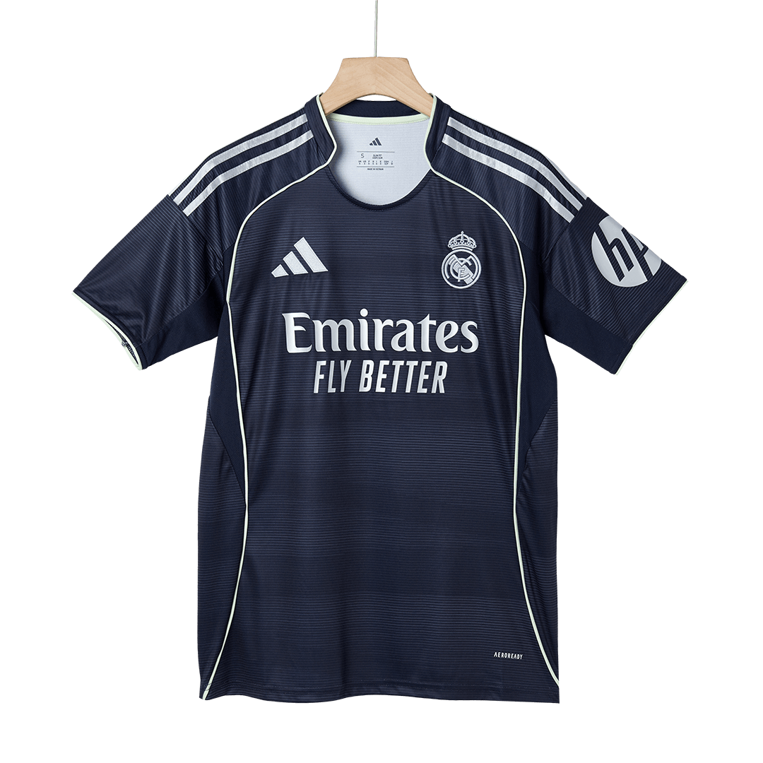 VALVERDE #8 Real Madrid Away Soccer Jersey 2025/26