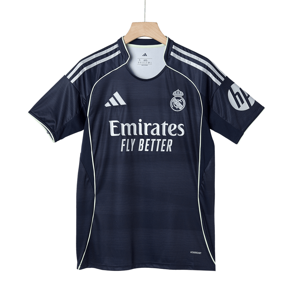 BELLINGHAM #5 Real Madrid Away Soccer Jersey 2025/26