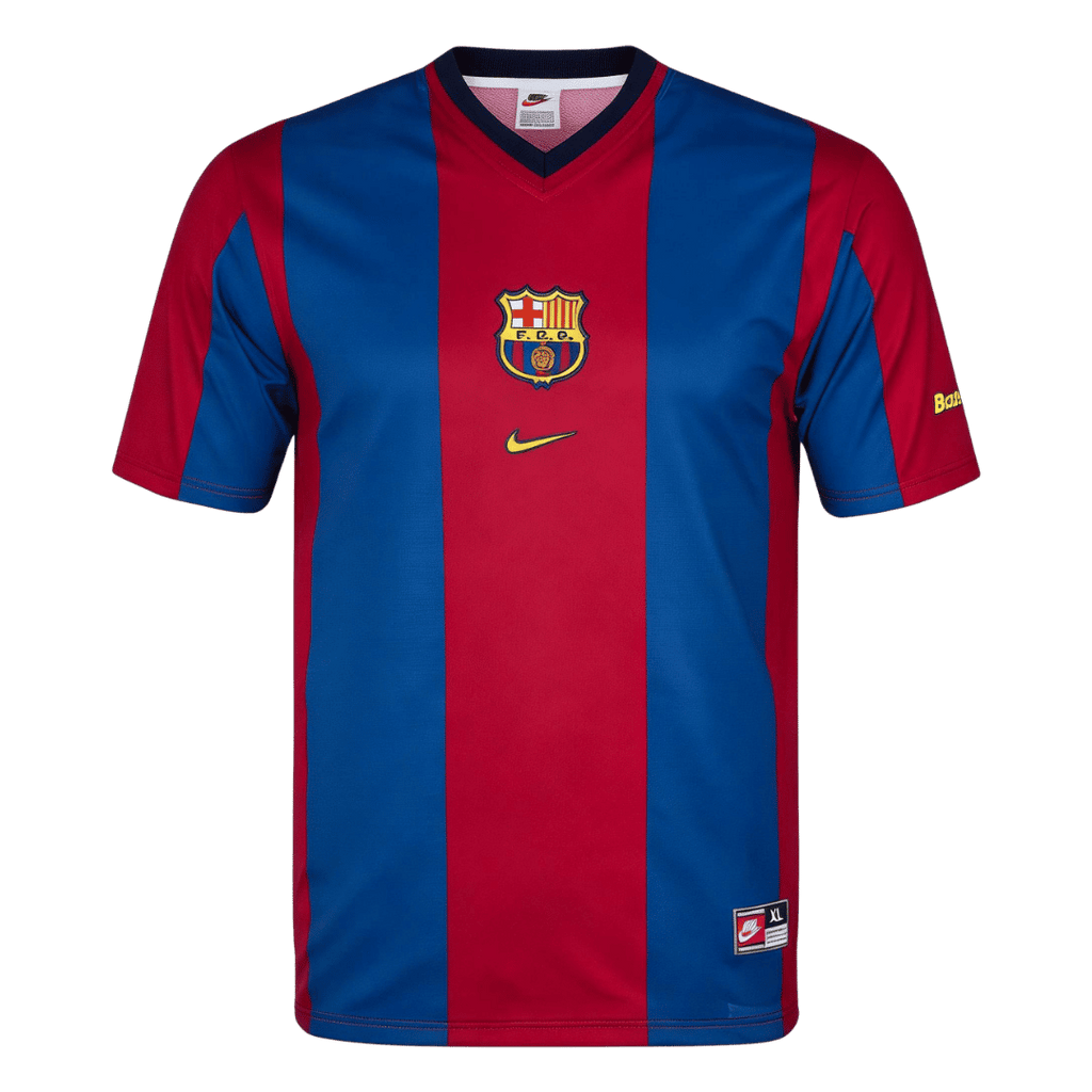 Retro Soccer Jersey Barcelona Home 1998/99