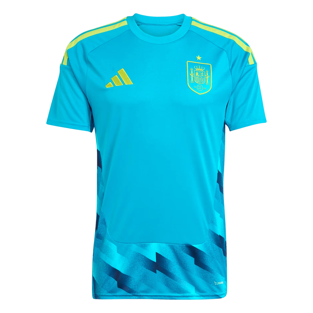 Spain Goalkeeper Soccer Jersey World Cup 2026 Blue