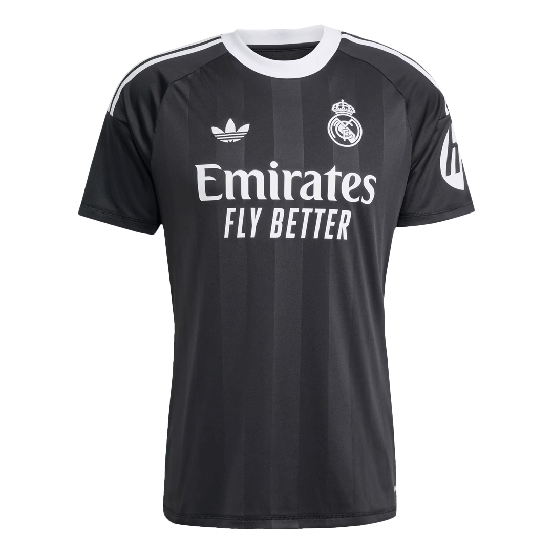 Real Madrid Goalkeeper Soccer Jersey 2025/26 Black