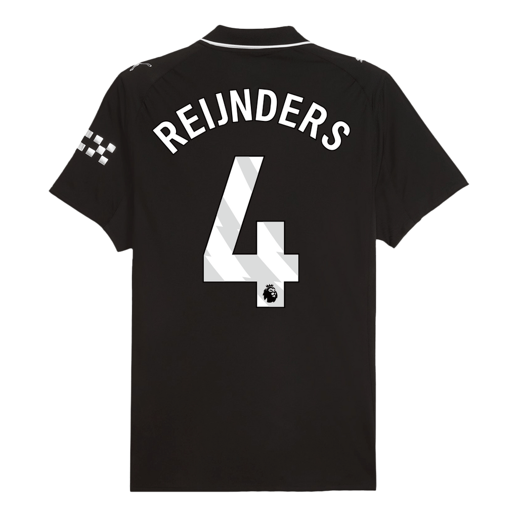 REIJNDERS #4 Manchester City Away Player Version Jersey 2025/26