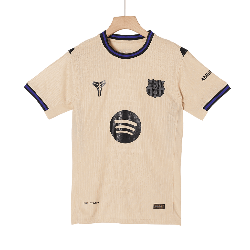 Authentic RAPHINHA #11 Soccer Jersey Barcelona x Kobe Bryant Away Shirt 2025/26 -UCL