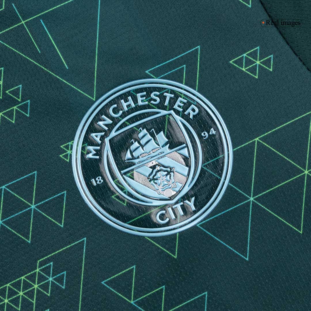 Manchester City Fourth Away Soccer Jersey 2025/26
