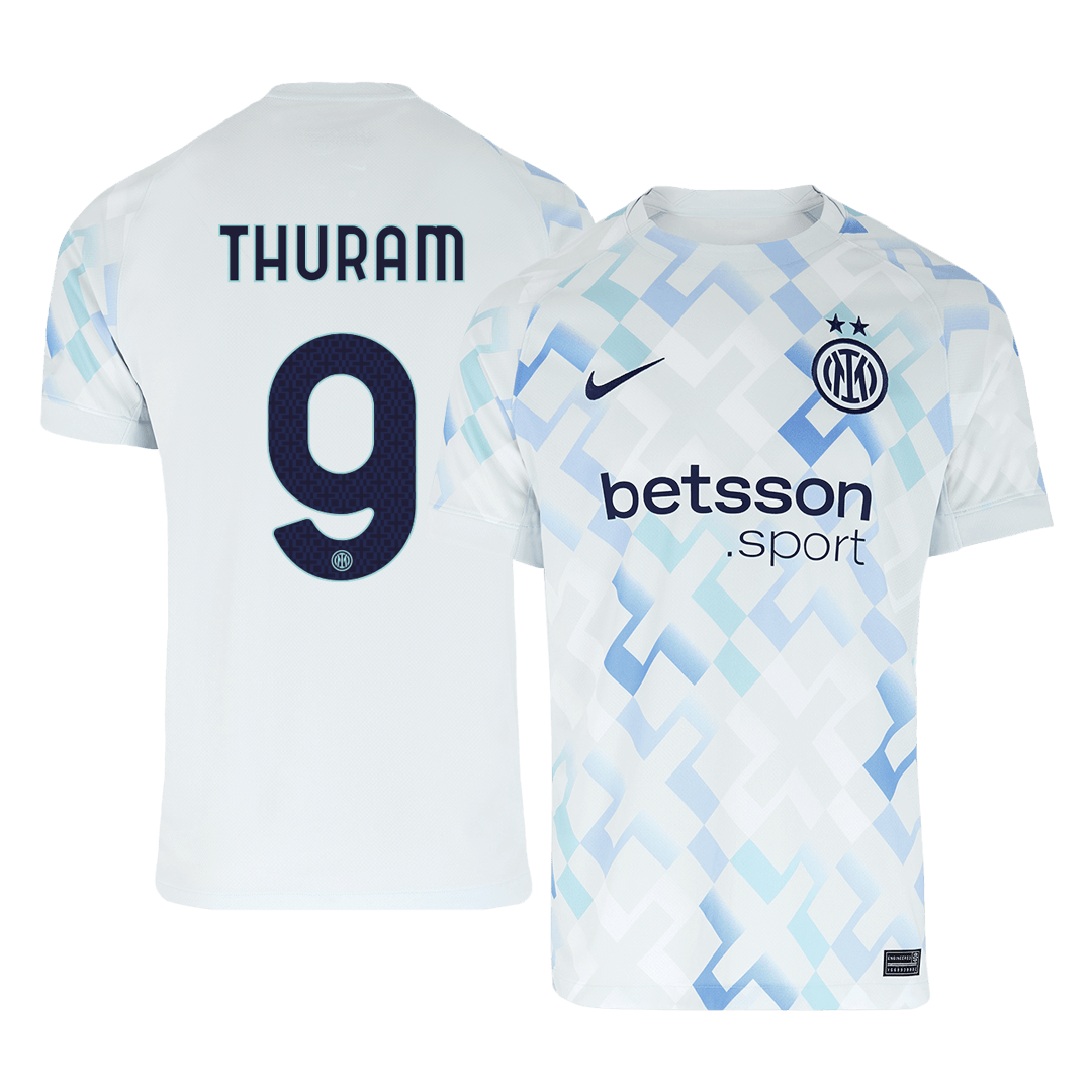 THURAM #9 Inter Milan Away Soccer Jersey 2025/26