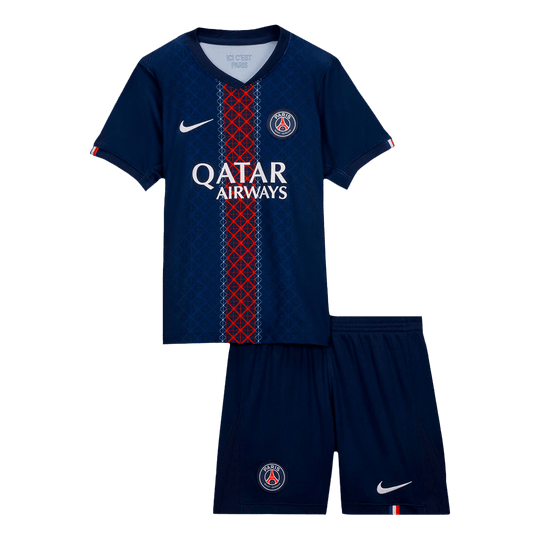 PSG Home Kids Soccer Jerseys Kit 2025/26