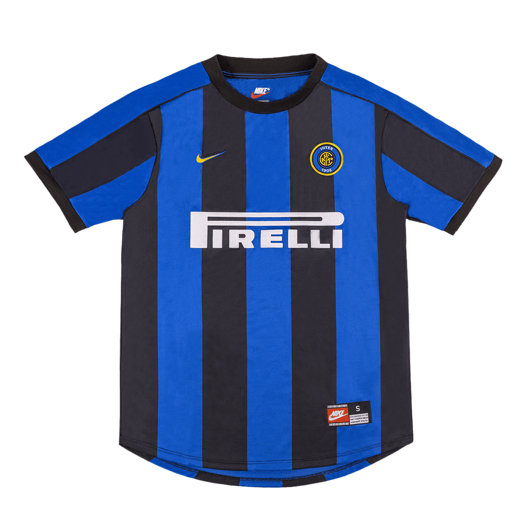 Retro Jersey RONALDO #9 Inter Milan Retro Jersey Home Soccer Shirt 1999/00
