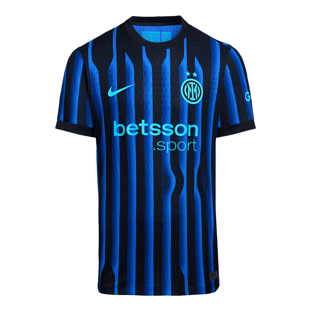 THURAM #9 Inter Milan Home Authentic Soccer Jersey 2025/26