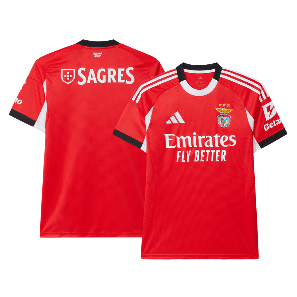 Benfica Home Soccer Jersey 2025/26