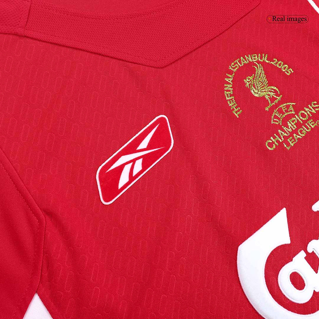 Retro 2005 Liverpool Soccer Jersey - UCL Final