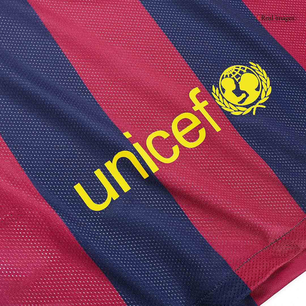 Retro Soccer Jersey Barcelona Home 2014/15