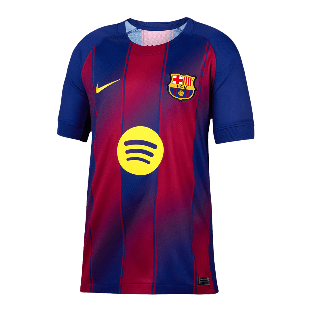 LEWANDOWSKI #9 Barcelona Home Soccer Jersey 2025/26