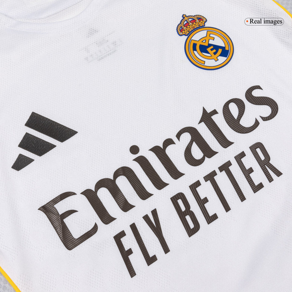 MBAPPé #10 Real Madrid Home Authentic Soccer Jersey 2025/26