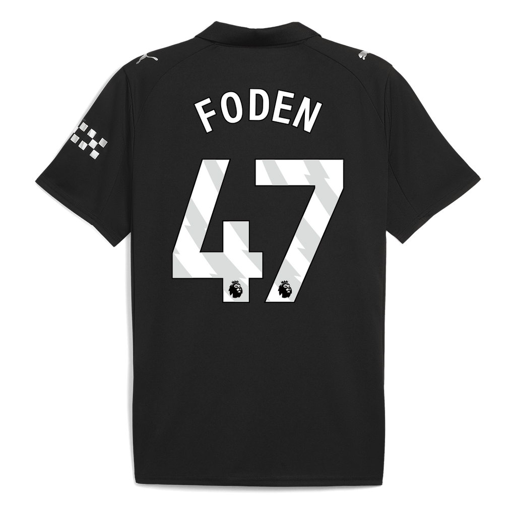 FODEN #47 Manchester City Away Soccer Jersey 2025/26