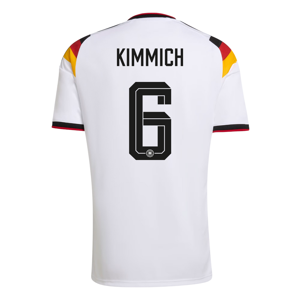 KIMMICH #6 Germany Home Soccer Jersey World Cup 2026