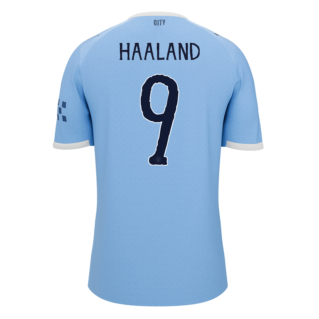 HAALAND #9 Manchester City Home Soccer Jersey 2025/26