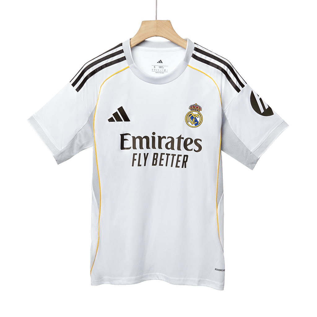 VALVERDE #8 Real Madrid Home Soccer Jersey 2025/26