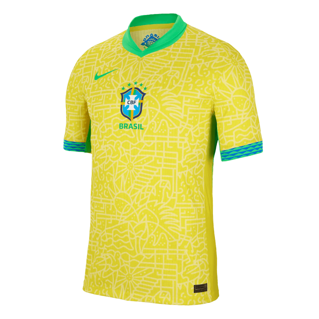 Authentic Brazil Home Soccer Jersey Copa America 2024