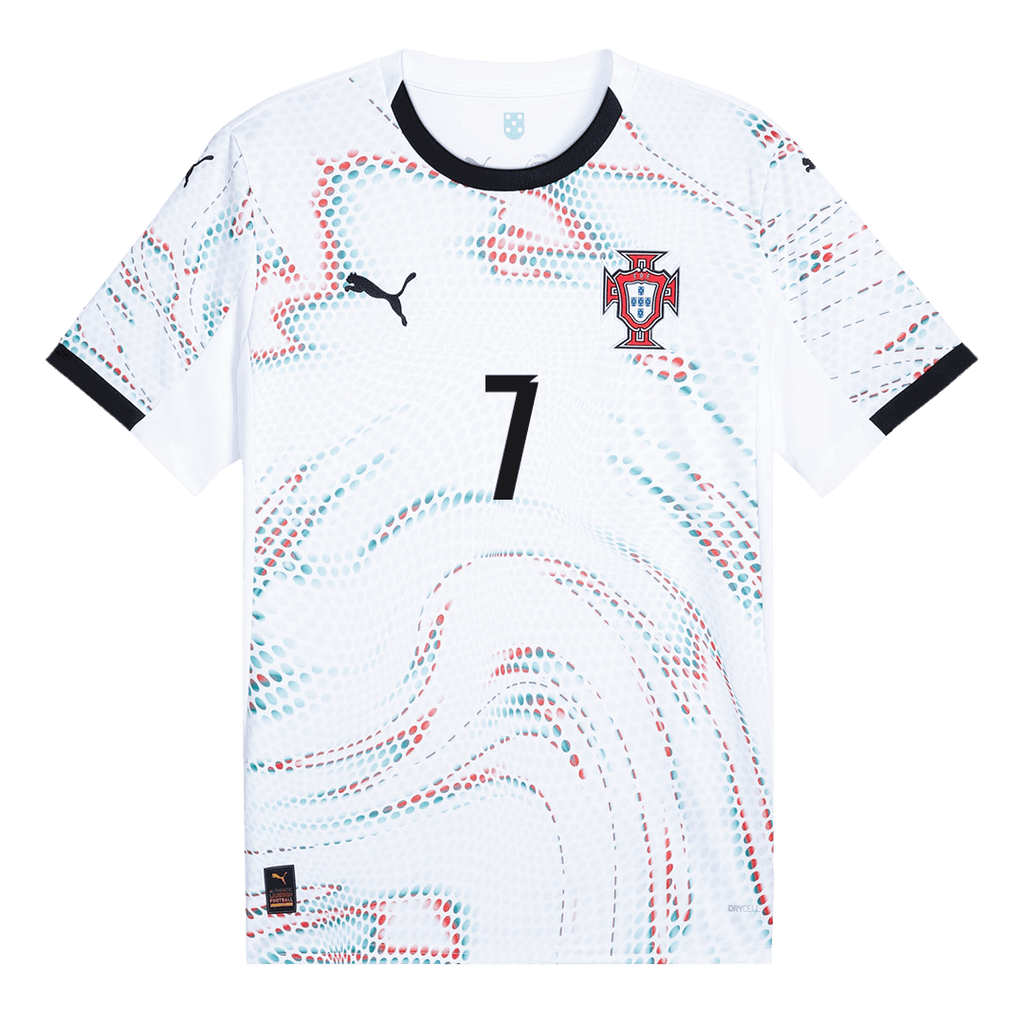 RONALDO #7 Portugal Away Soccer Jersey 2025