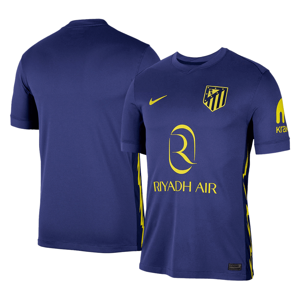 Atletico Madrid Soccer Jersey Away Custom Shirt 2025/26 Jersey