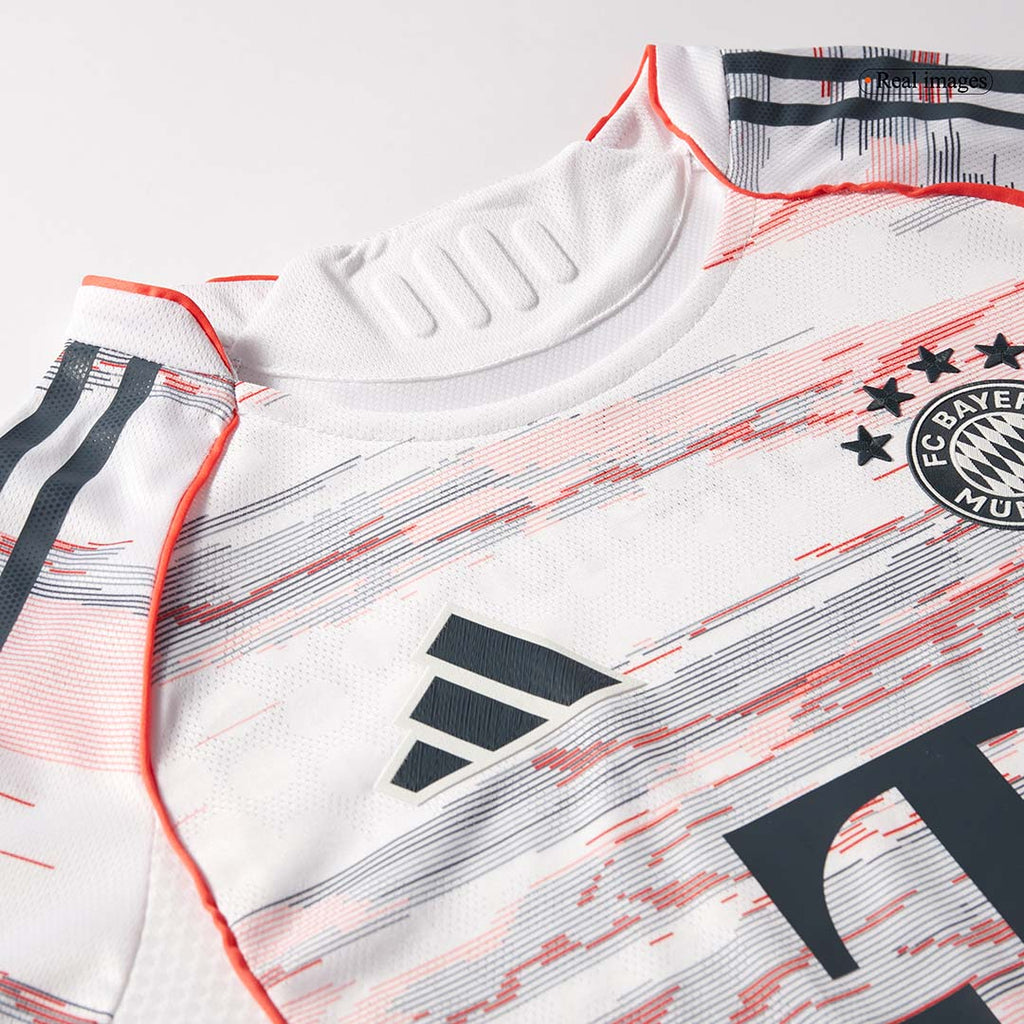 Authentic MULLER #25 Bayern Munich Away Soccer Jersey 2025/26 White