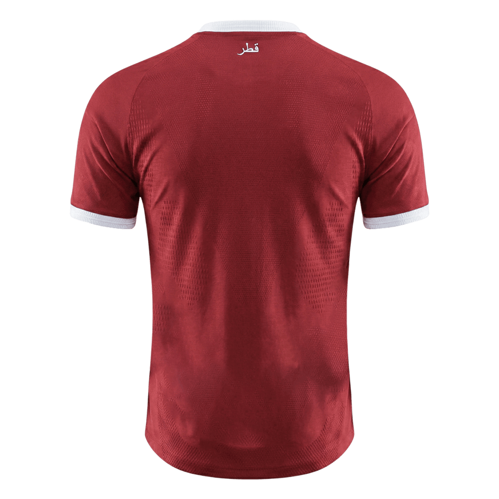 Qatar Home Player Version Jersey World Cup 2026