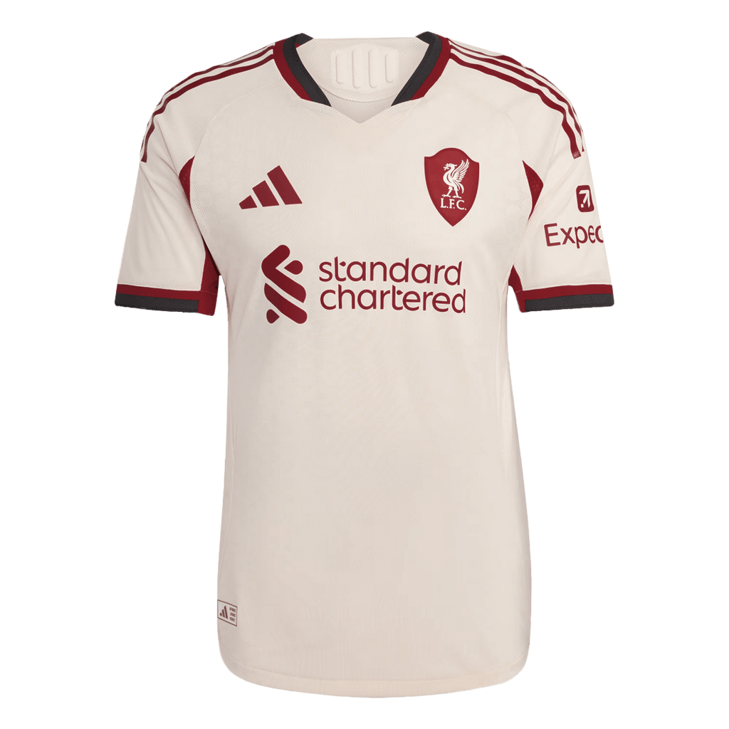 ISAK ##9 Liverpool Away Authentic Soccer Jersey 2025/26