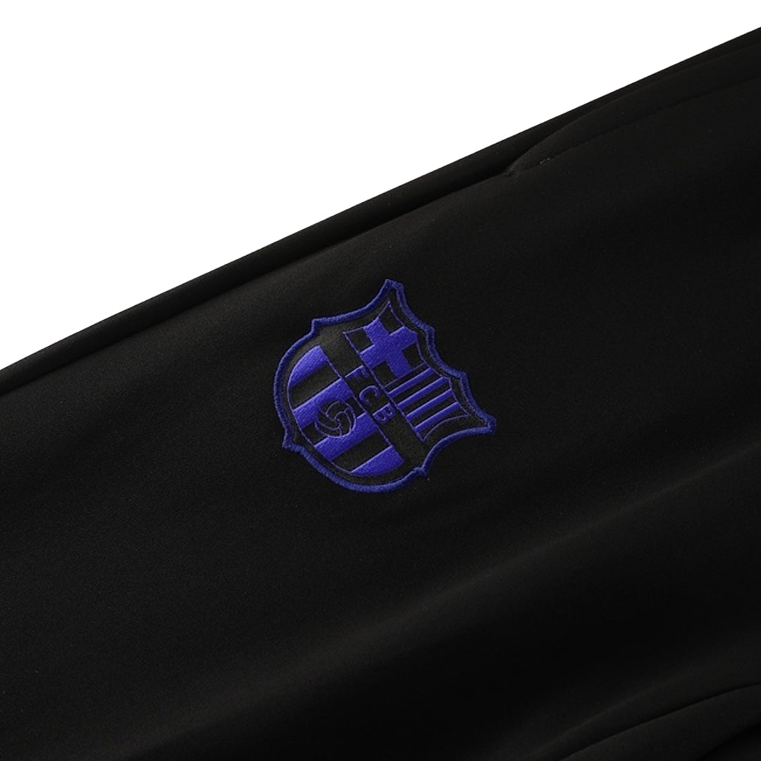 Barcelona Home Jacket Tracksuit 2025/26 Black&Purple